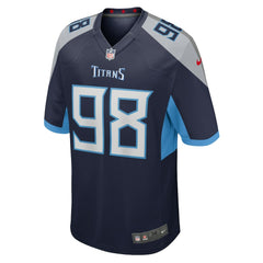 NFL Tennessee Titans Jeffery Simmons  Game Jersey