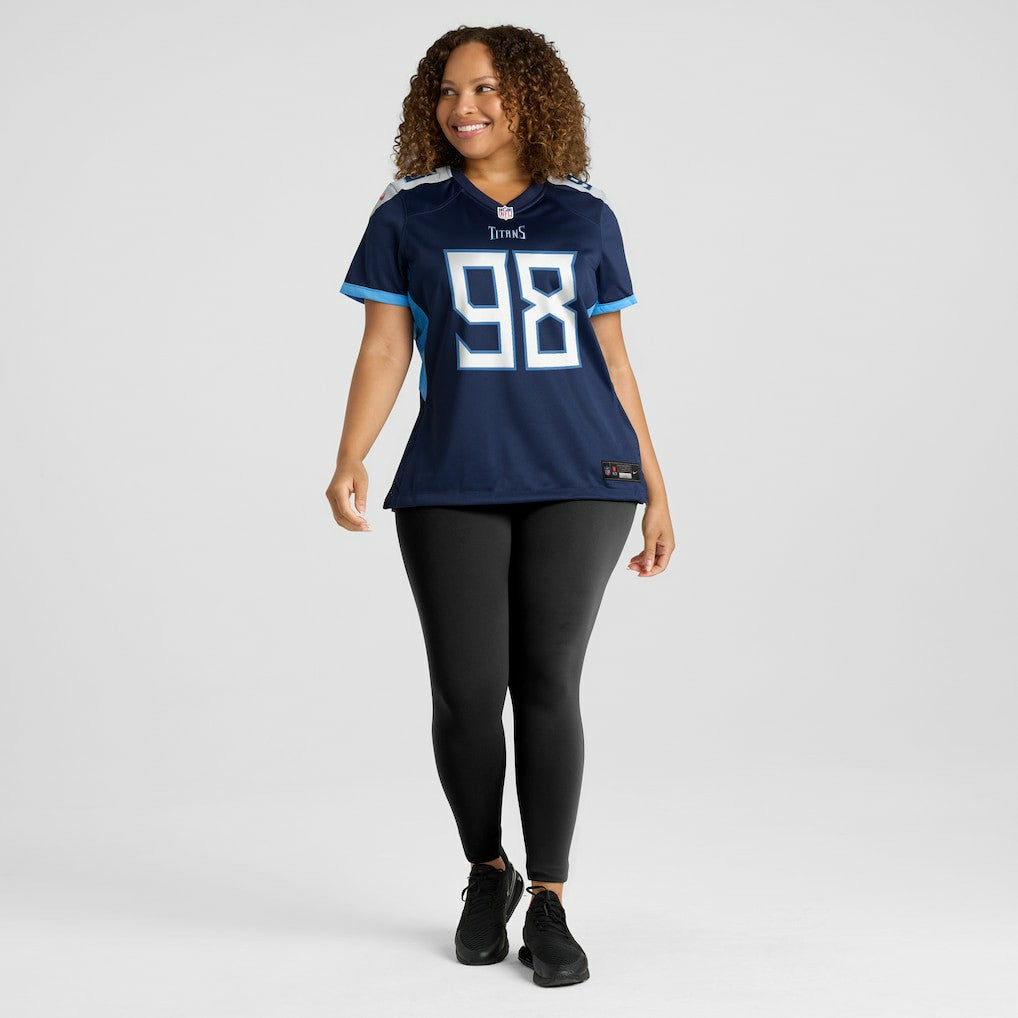 NFL Tennessee Titans Jeffery Simmons  Women's Alternate Game Jersey