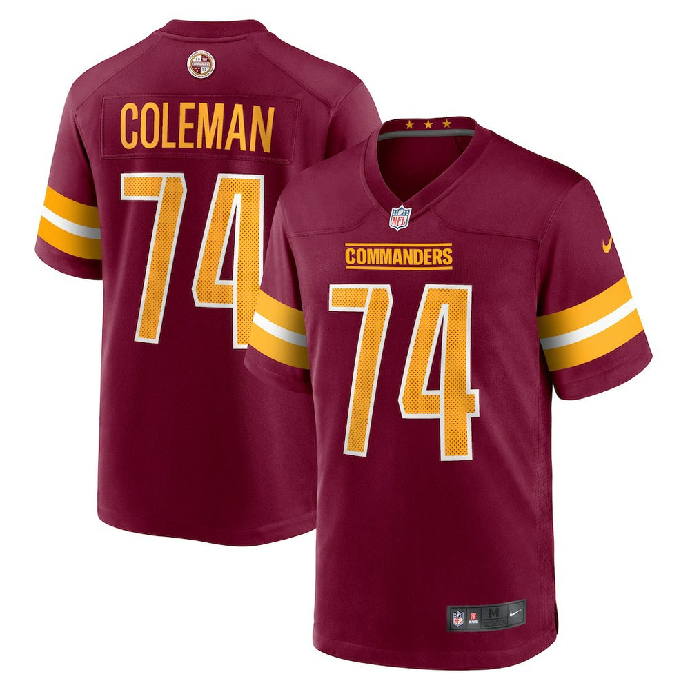 NFL Washington Commanders Brandon Coleman  Game Jersey