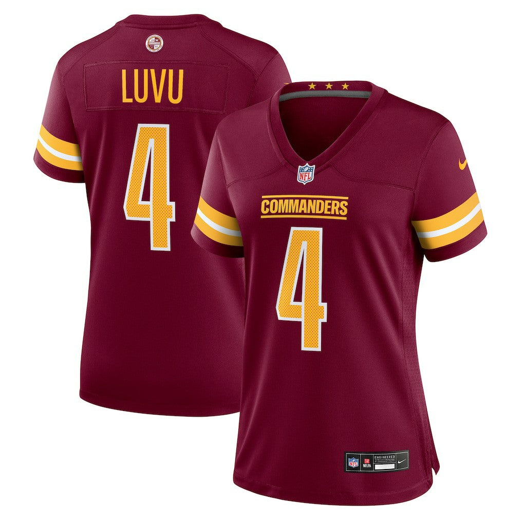 NFL Washington Commanders Frankie Luvu  Women's Team Game Jersey