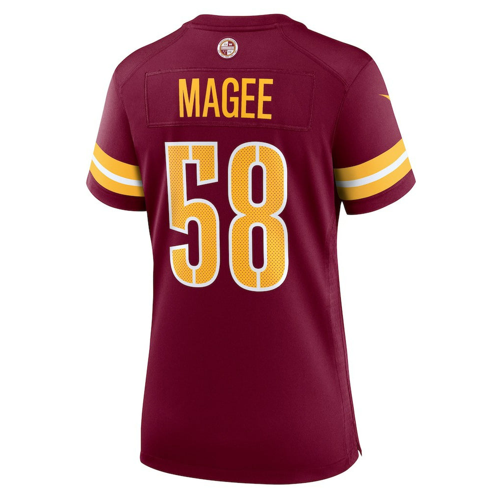 NFL Washington Commanders Jordan Magee  Women's Team Game Jersey