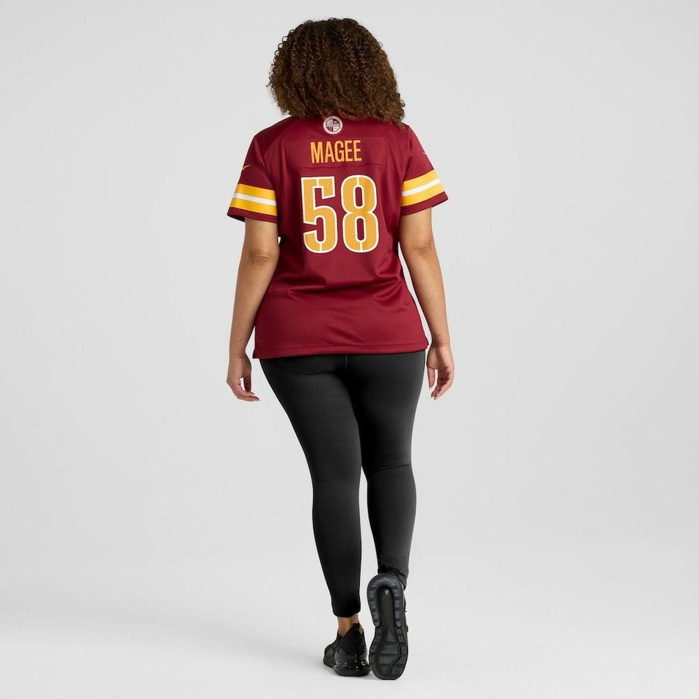 NFL Washington Commanders Jordan Magee  Women's Team Game Jersey