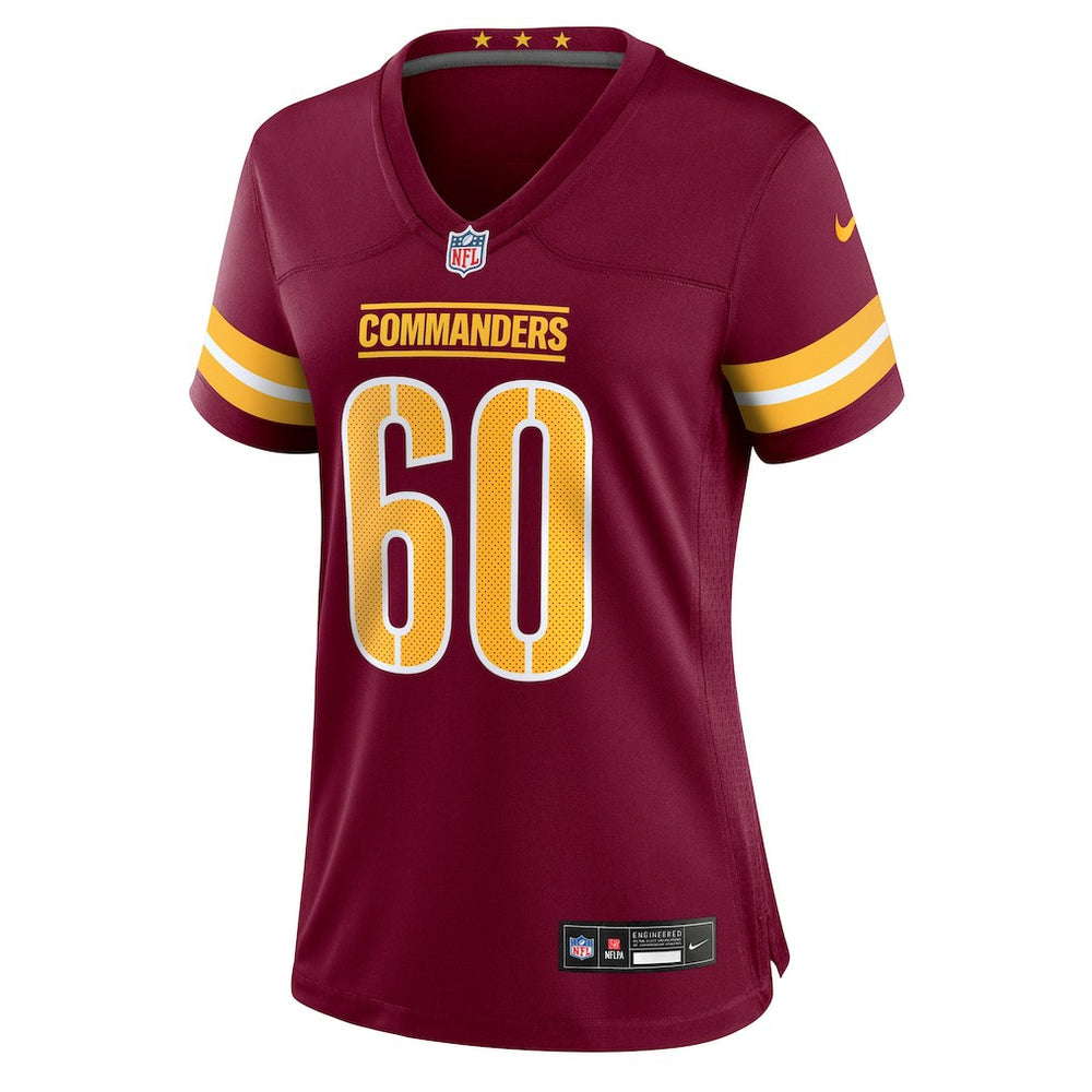 NFL Washington Commanders Michael Deiter  Women's Team Game Jersey