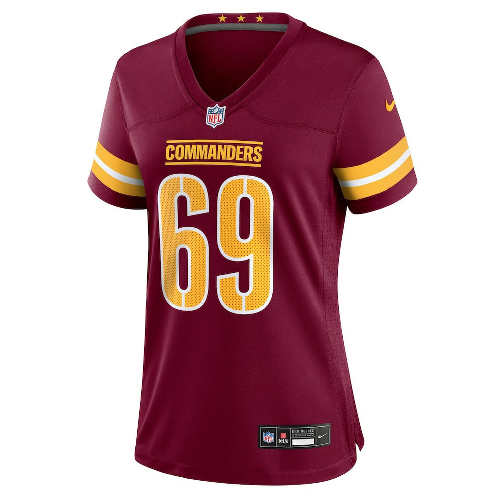 NFL Washington Commanders Tyler Ott  Women's Team Game Jersey