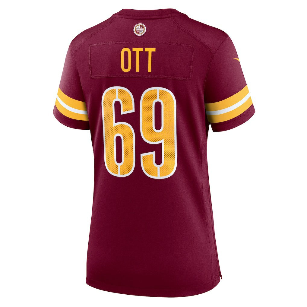 NFL Washington Commanders Tyler Ott  Women's Team Game Jersey