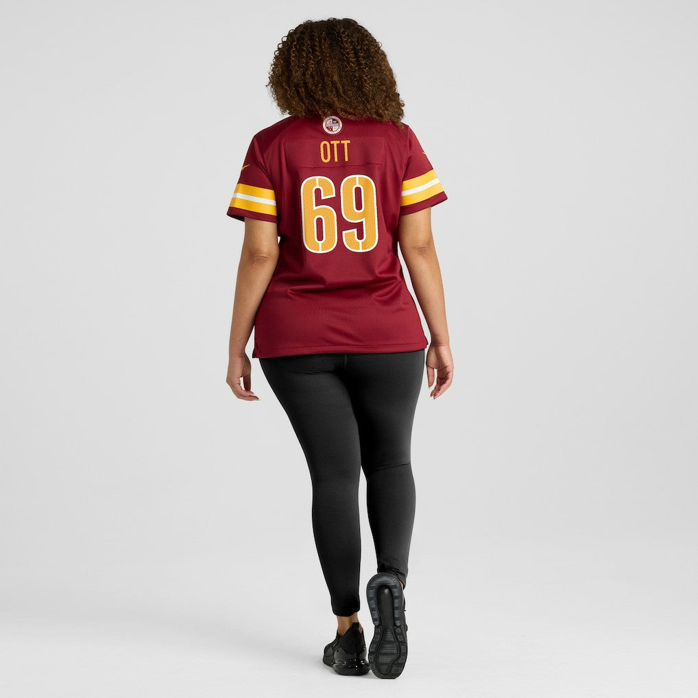 NFL Washington Commanders Tyler Ott  Women's Team Game Jersey