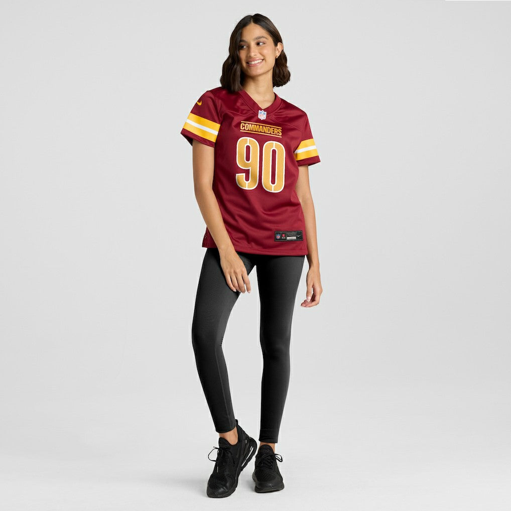 NFL Washington Commanders Javontae Jean-Baptiste  Women's Team Game Jersey
