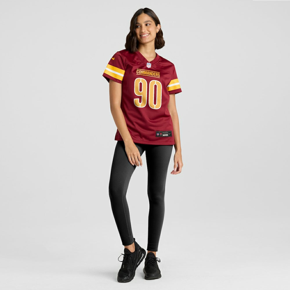 NFL Washington Commanders Javontae Jean-Baptiste  Women's Team Game Jersey