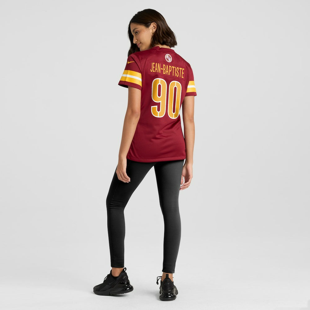 NFL Washington Commanders Javontae Jean-Baptiste  Women's Team Game Jersey