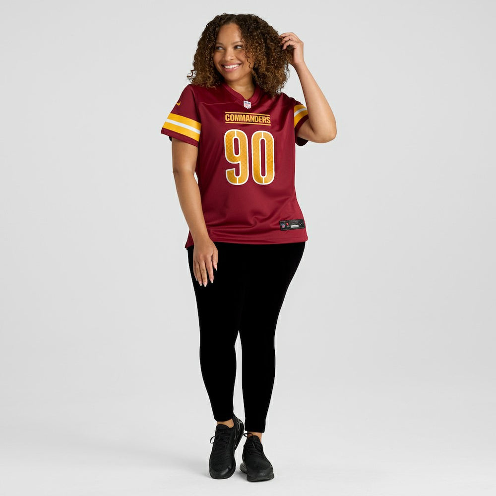 NFL Washington Commanders Javontae Jean-Baptiste  Women's Team Game Jersey