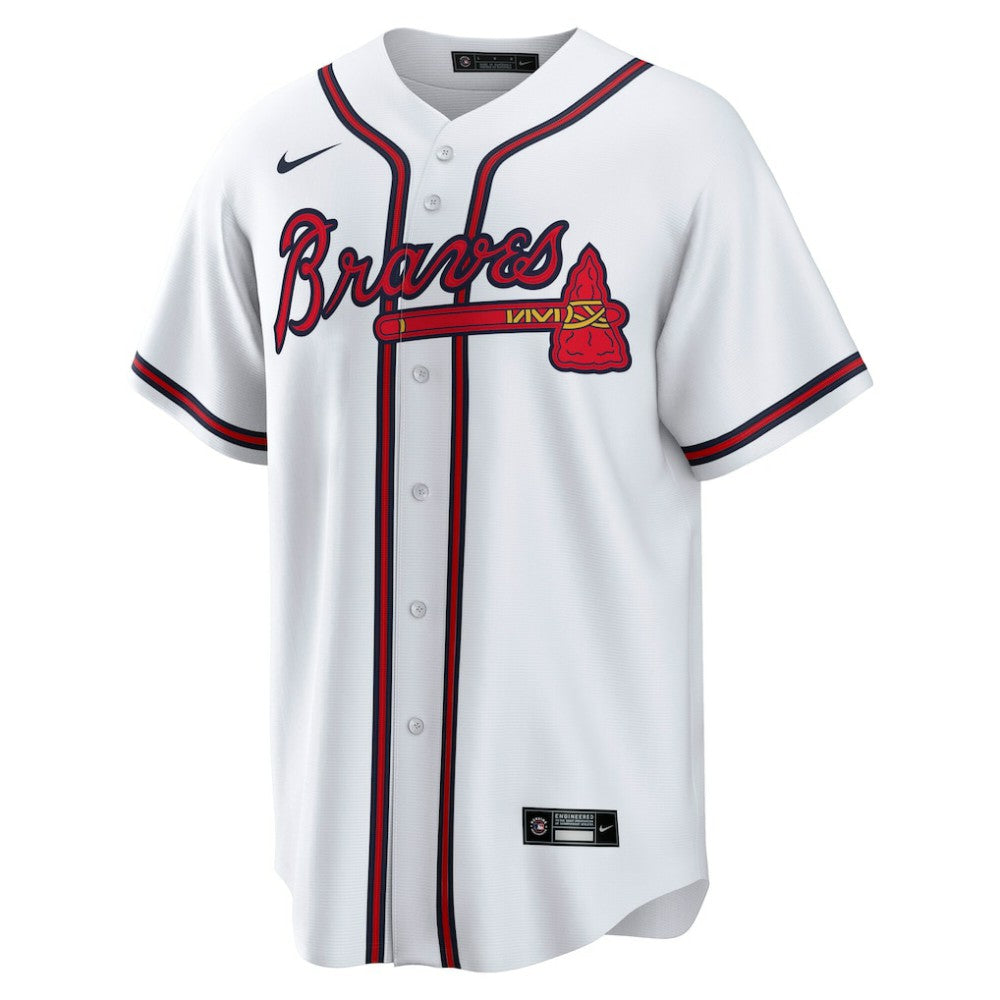 Austin Riley Atlanta Braves Home Replica Player Jersey - White | Nike