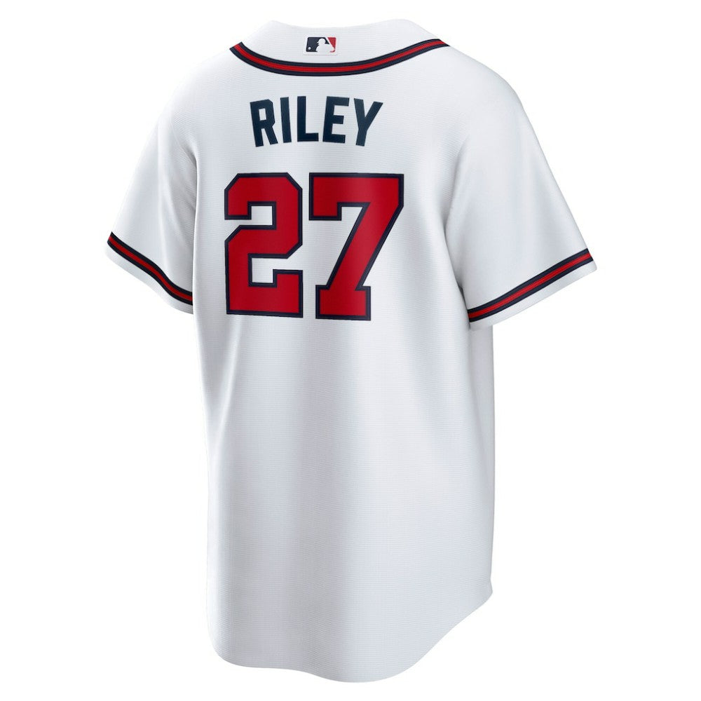 Austin Riley Atlanta Braves Home Replica Player Jersey - White | Nike