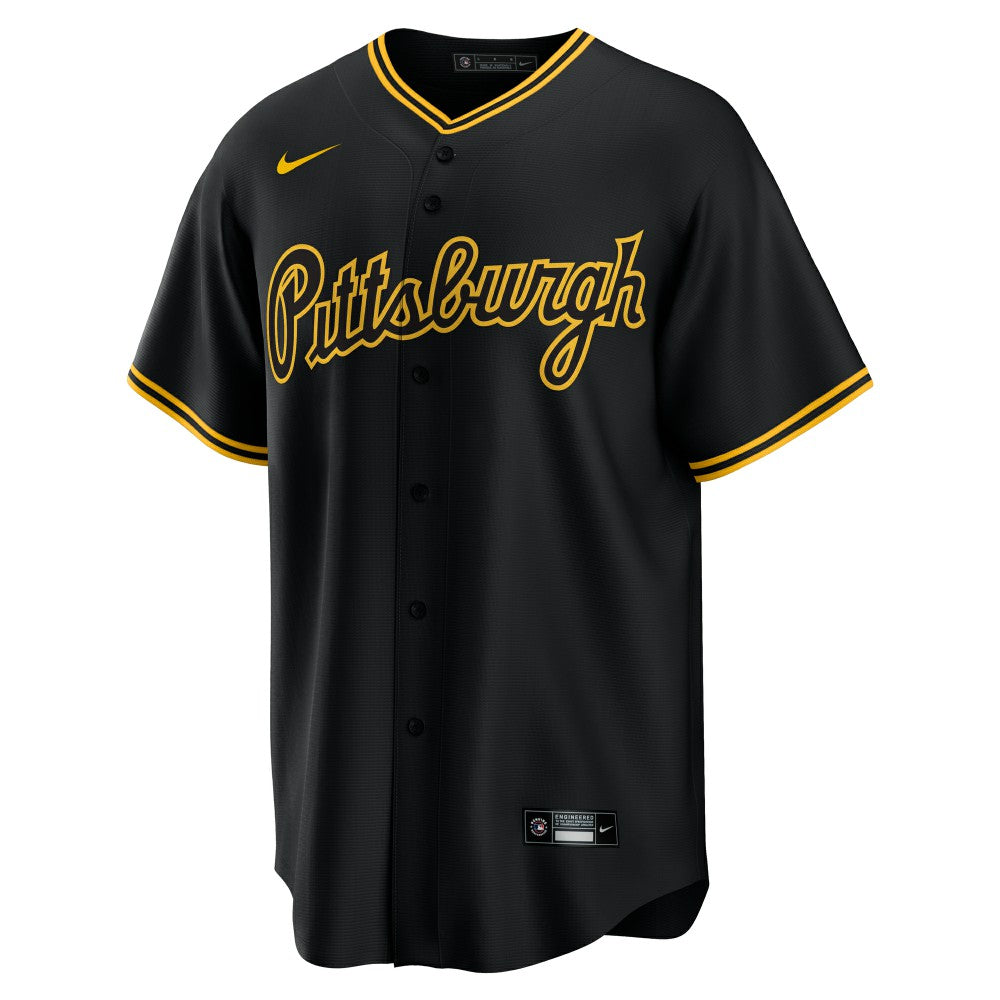 Paul Skenes Pittsburgh Pirates Alternate 2 Replica Jersey - Black | Nike