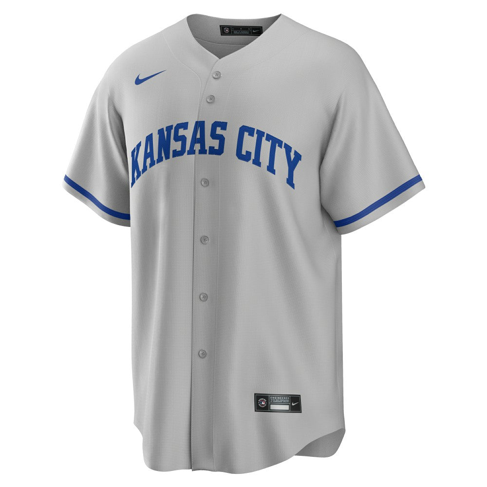 Bobby Witt Jr. Kansas City Royals Road Replica Jersey - Gray | Nike