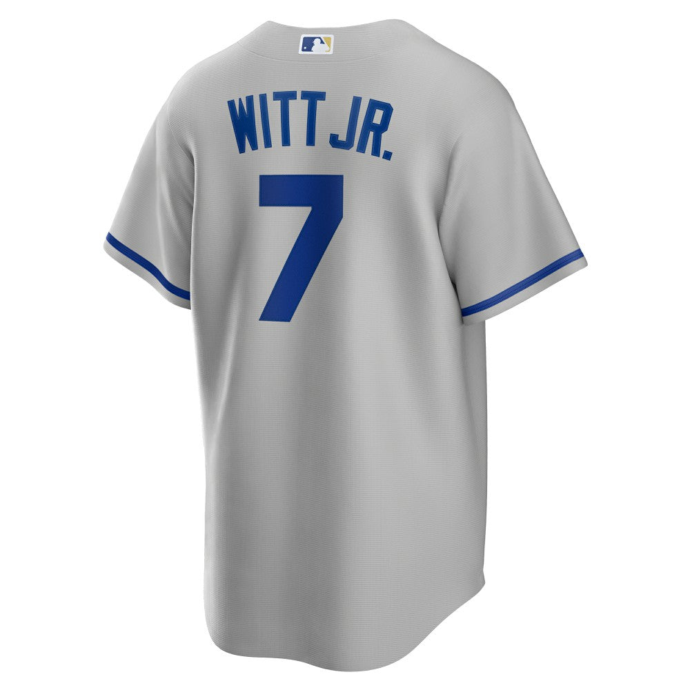 Bobby Witt Jr. Kansas City Royals Road Replica Jersey - Gray | Nike