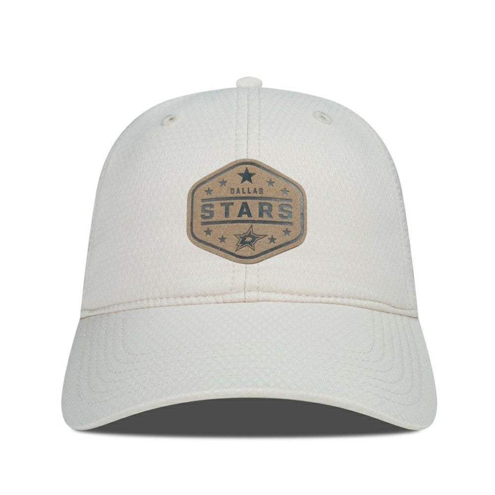 Dallas Stars Men's Levelwear Faux Leather Patch Unstructured Adjustable Hat
