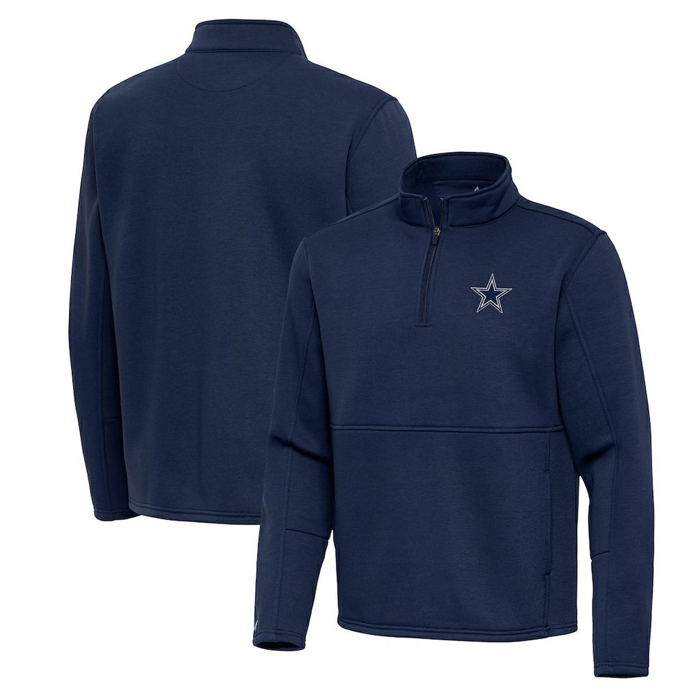 NFL Dallas Cowboys Antigua Twist Quarter-Zip Pullover Jacket