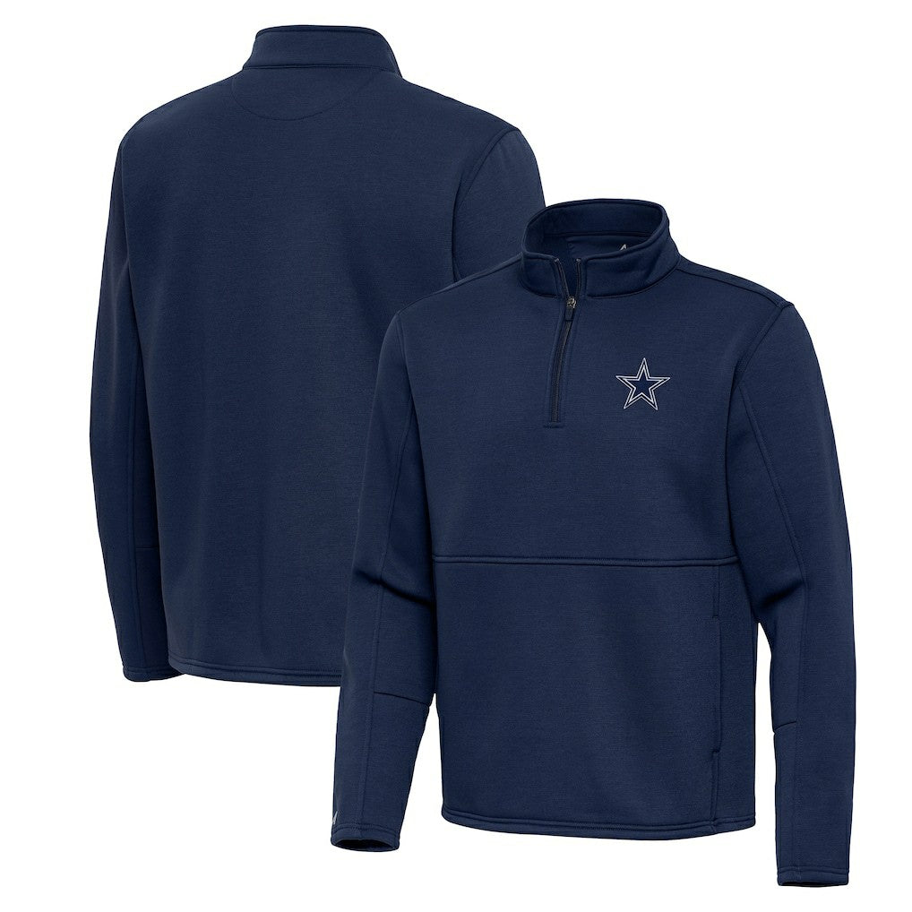 NFL Dallas Cowboys Antigua Twist Quarter-Zip Pullover Jacket