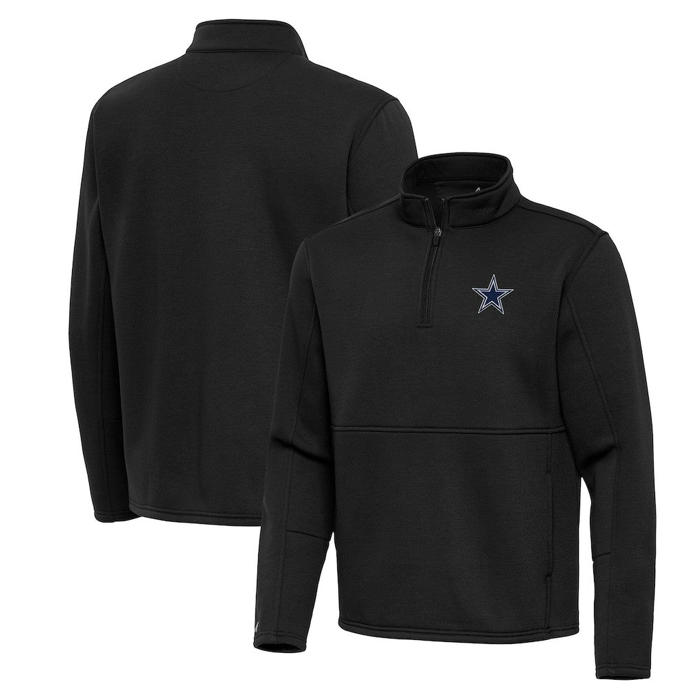 NFL Dallas Cowboys Antigua Twist Quarter-Zip Pullover Jacket