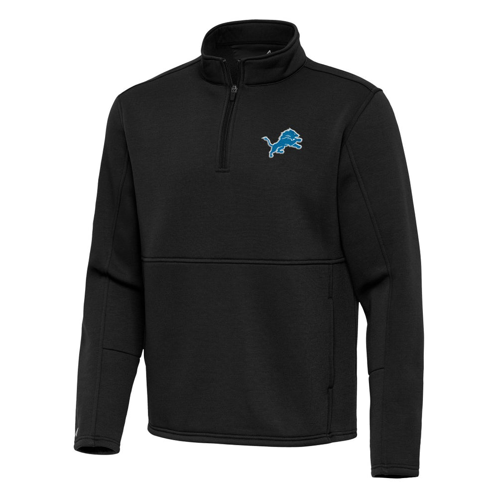 NFL Detroit Lions Antigua Twist Quarter-Zip Pullover Jacket