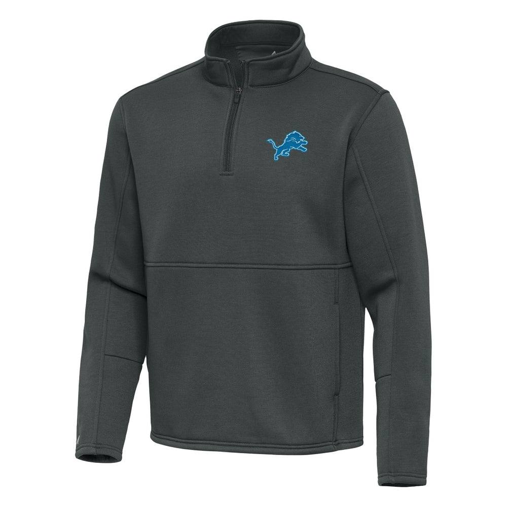 NFL Detroit Lions Antigua Twist Quarter-Zip Pullover Jacket