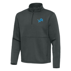 NFL Detroit Lions Antigua Twist Quarter-Zip Pullover Jacket