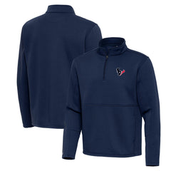 NFL Houston Texans Antigua Twist Quarter-Zip Pullover Jacket