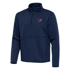 NFL Houston Texans Antigua Twist Quarter-Zip Pullover Jacket