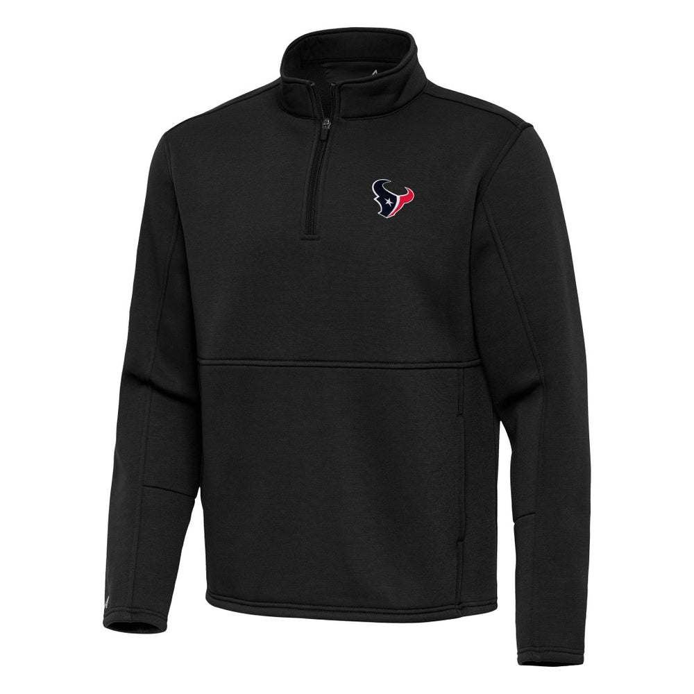 NFL Houston Texans Antigua Twist Quarter-Zip Pullover Jacket
