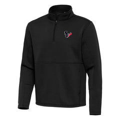 NFL Houston Texans Antigua Twist Quarter-Zip Pullover Jacket