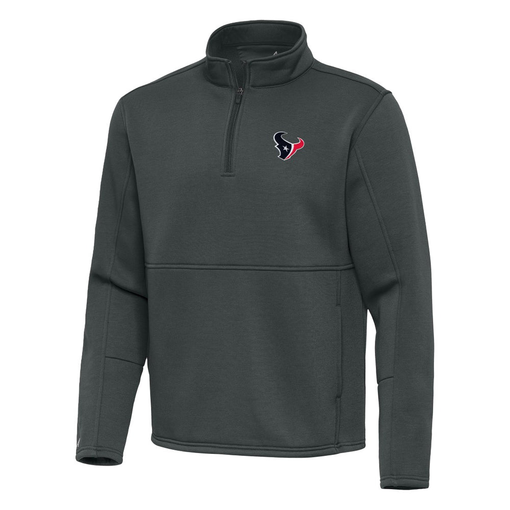 NFL Houston Texans Antigua Twist Quarter-Zip Pullover Jacket