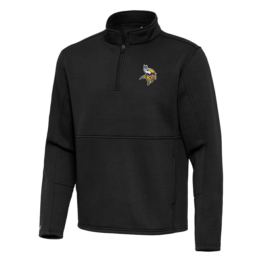 NFL Minnesota Vikings Antigua Twist Quarter-Zip Pullover Jacket