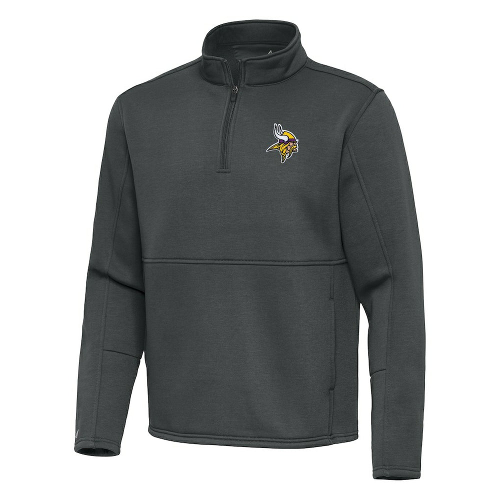 NFL Minnesota Vikings Antigua Twist Quarter-Zip Pullover Jacket