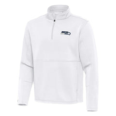 NFL Seattle Seahawks Antigua Twist Quarter-Zip Pullover Jacket