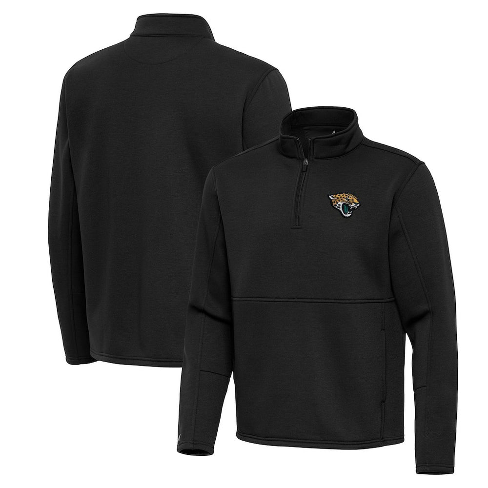 NFL Jacksonville Jaguars Antigua Twist Quarter-Zip Pullover Jacket