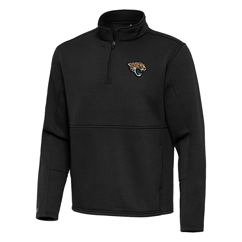 NFL Jacksonville Jaguars Antigua Twist Quarter-Zip Pullover Jacket