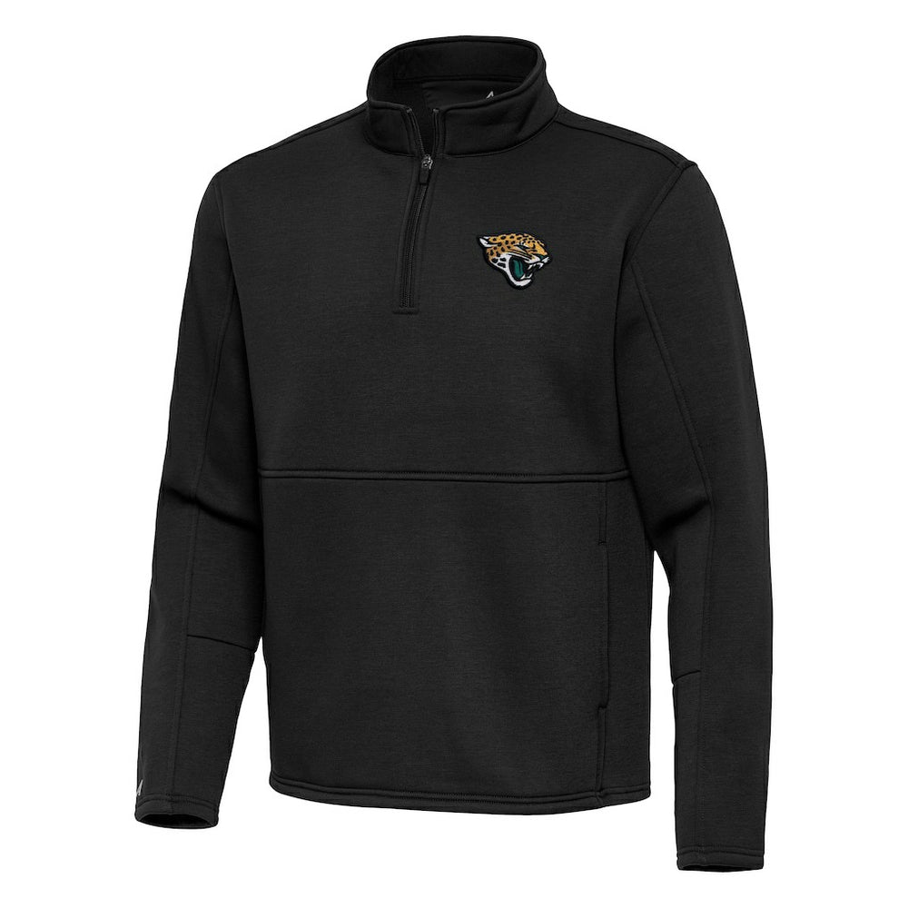 NFL Jacksonville Jaguars Antigua Twist Quarter-Zip Pullover Jacket