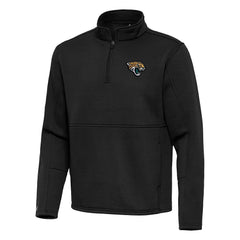NFL Jacksonville Jaguars Antigua Twist Quarter-Zip Pullover Jacket