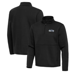 NFL Seattle Seahawks Antigua Twist Quarter-Zip Pullover Jacket