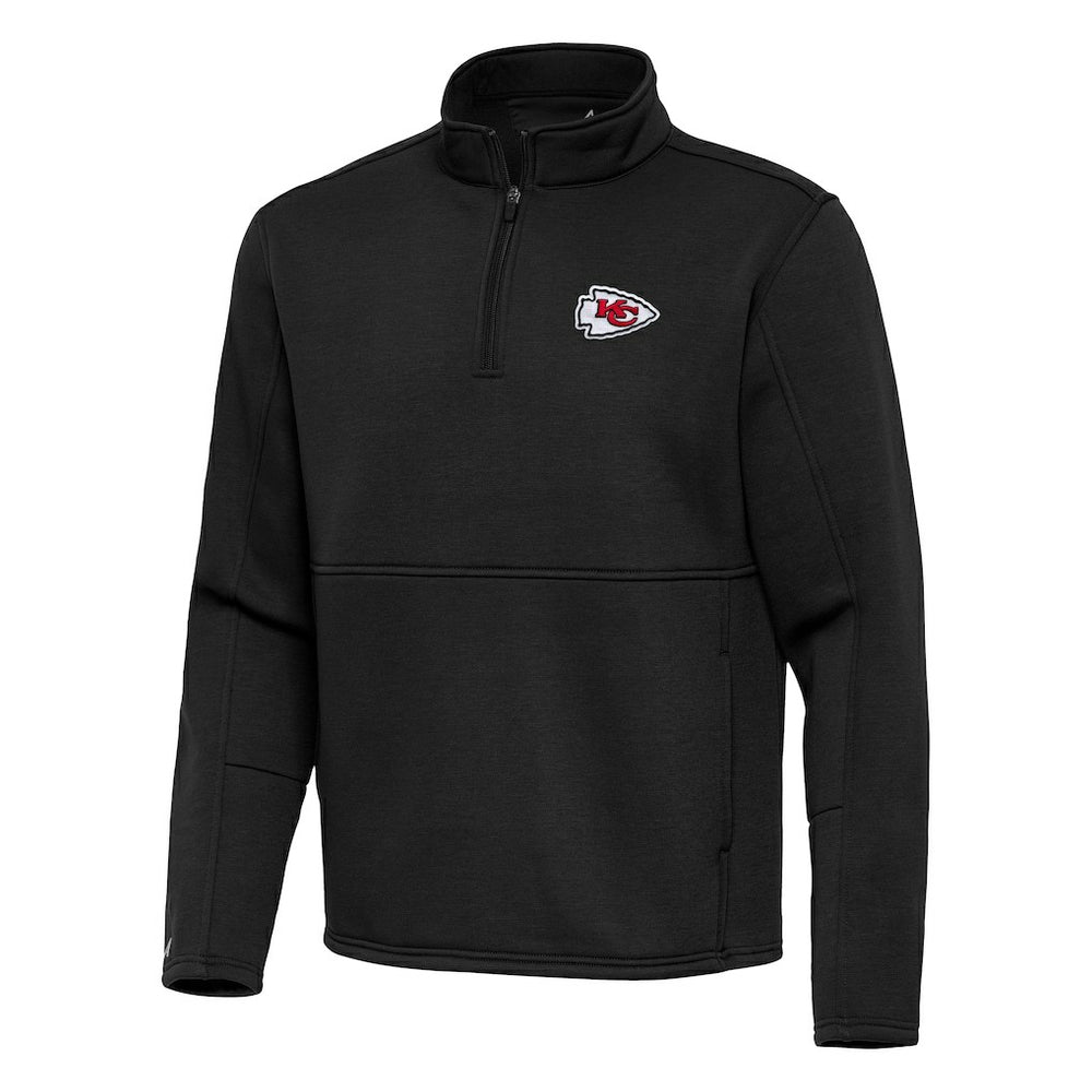 NFL Kansas City Chiefs Antigua Twist Quarter-Zip Pullover Jacket