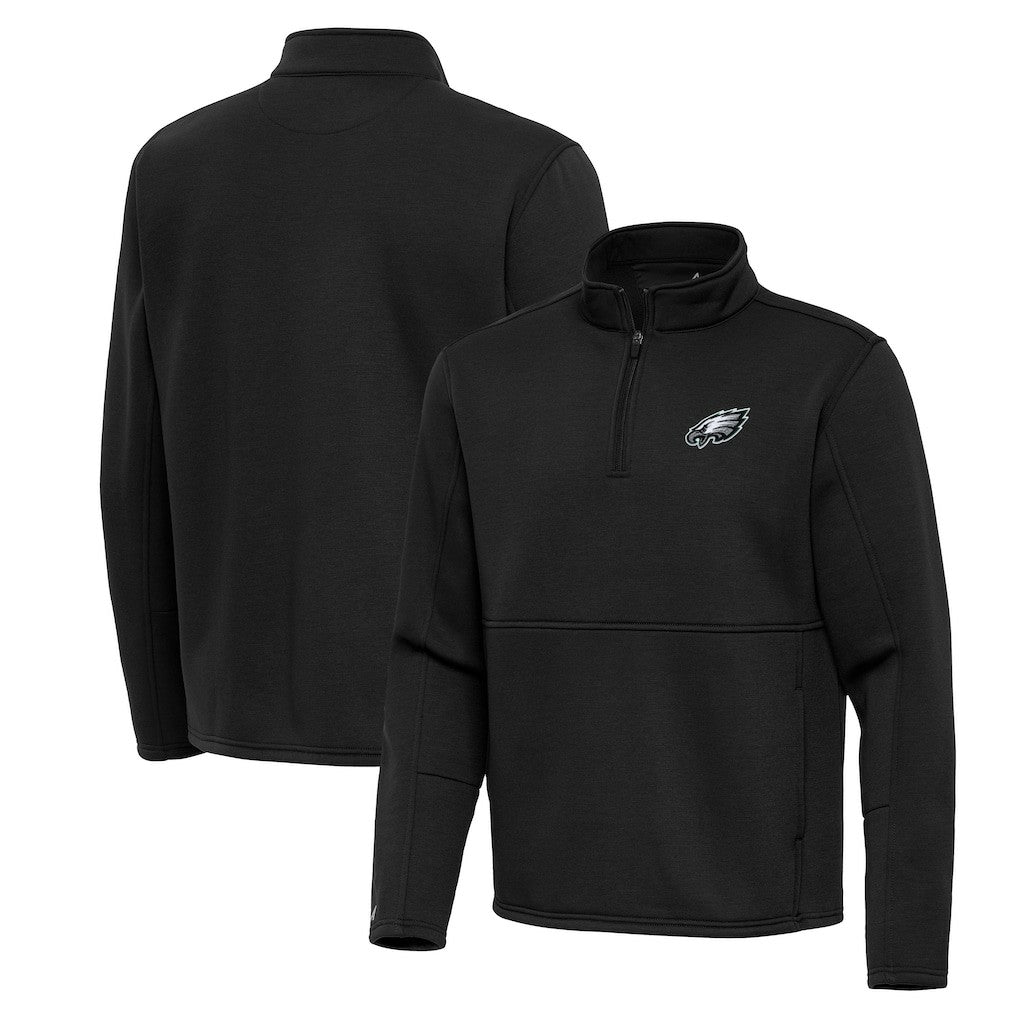 NFL Philadelphia Eagles Antigua Twist Quarter-Zip Pullover Jacket