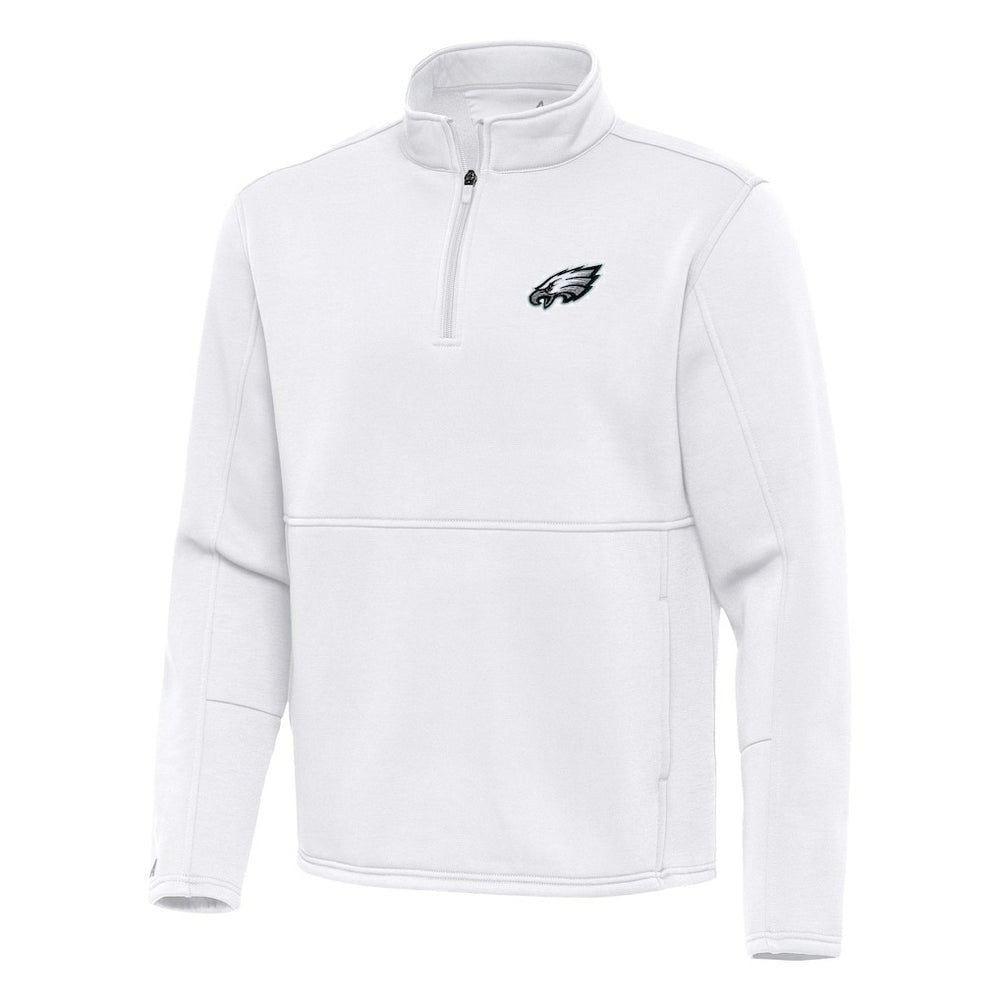 NFL Philadelphia Eagles Antigua Twist Quarter-Zip Pullover Jacket