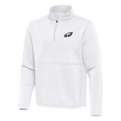 NFL Philadelphia Eagles Antigua Twist Quarter-Zip Pullover Jacket