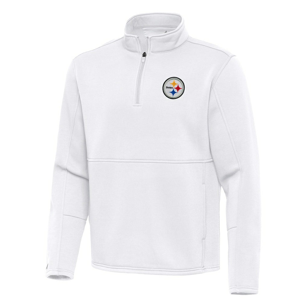NFL Pittsburgh Steelers Antigua Twist Quarter-Zip Pullover Jacket