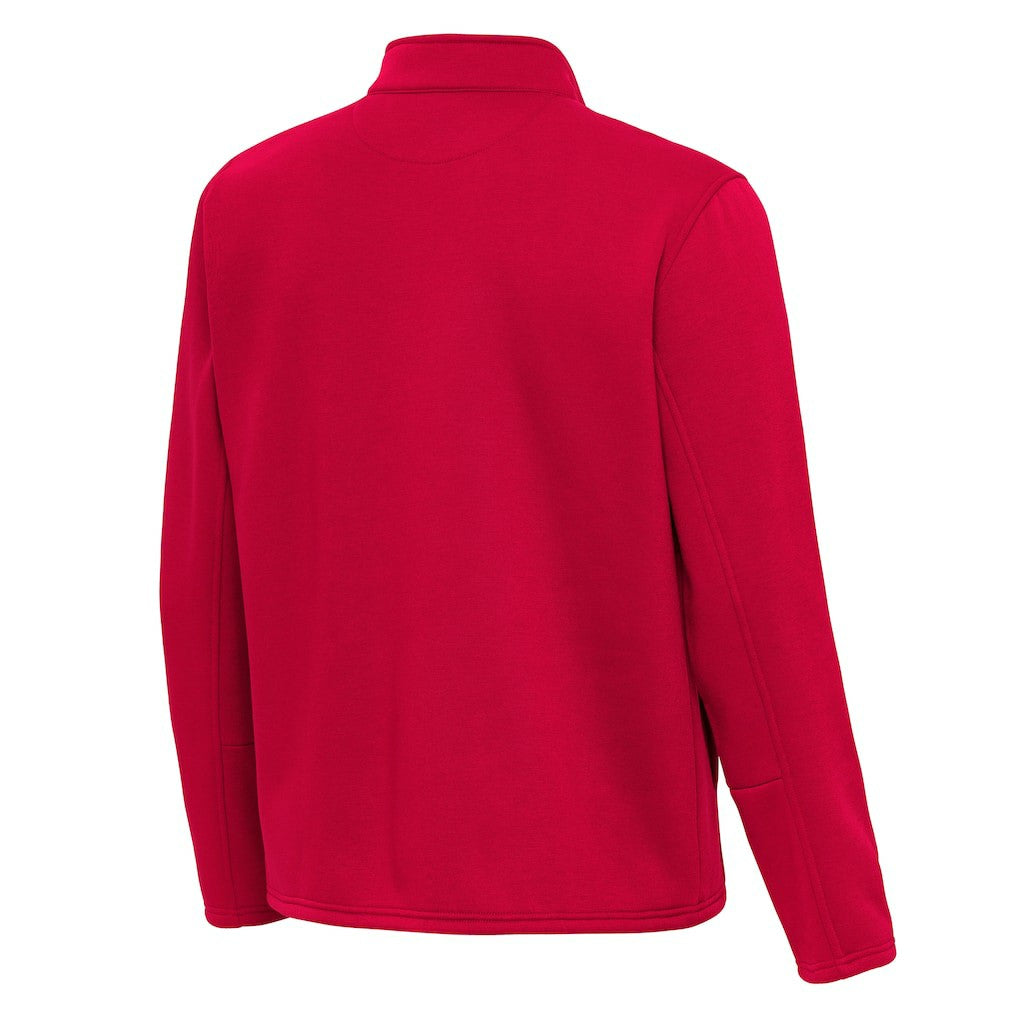 NFL Kansas City Chiefs Antigua Twist Quarter-Zip Pullover Jacket