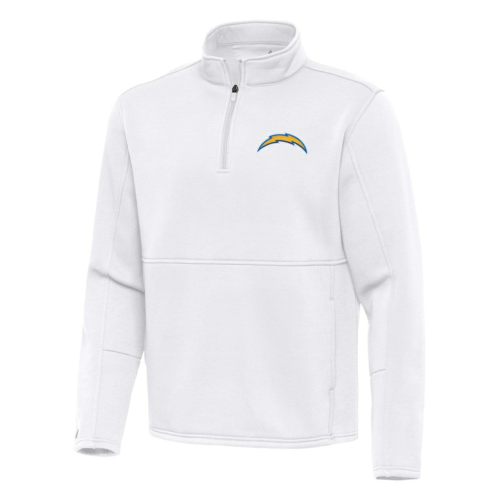 NFL Los Angeles Chargers Antigua Twist Quarter-Zip Pullover Jacket