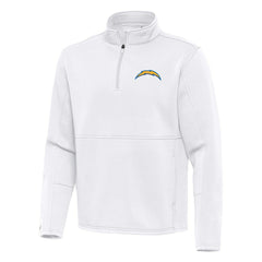 NFL Los Angeles Chargers Antigua Twist Quarter-Zip Pullover Jacket