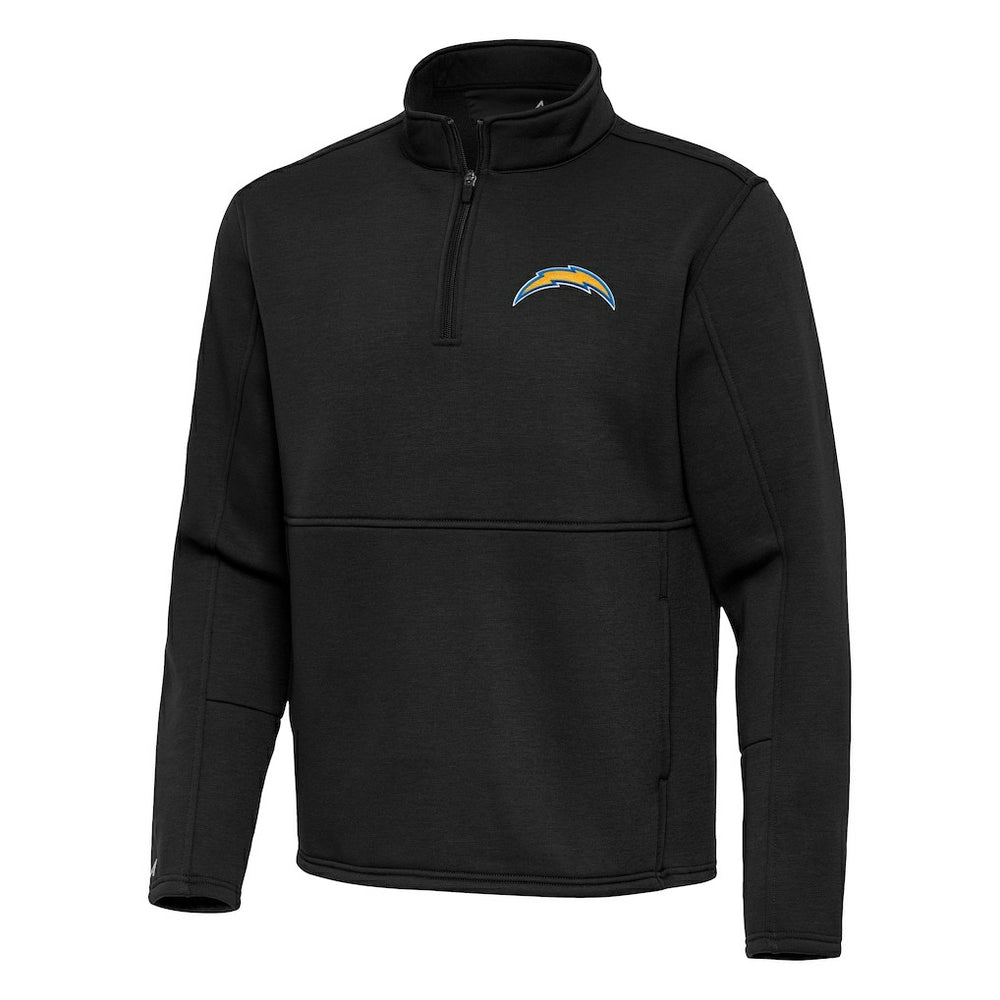 NFL Los Angeles Chargers Antigua Twist Quarter-Zip Pullover Jacket