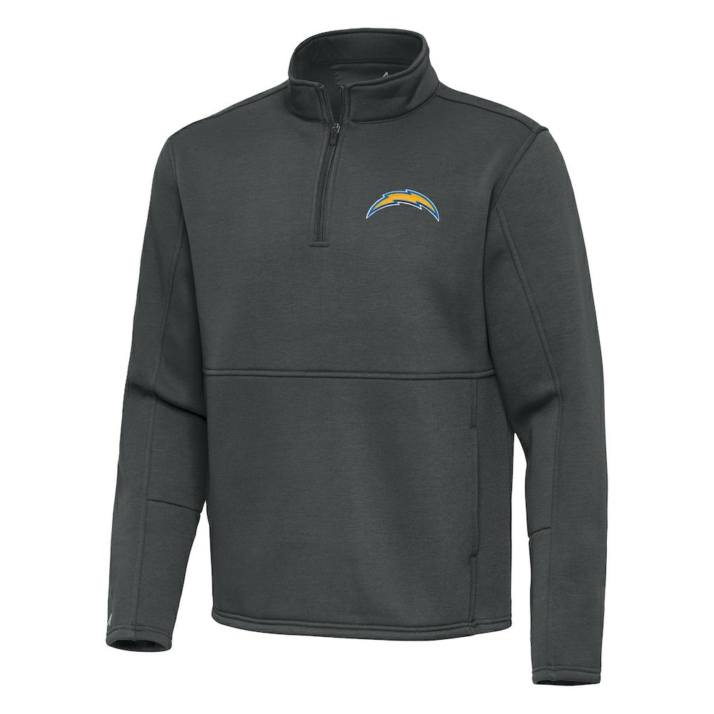 NFL Los Angeles Chargers Antigua Twist Quarter-Zip Pullover Jacket