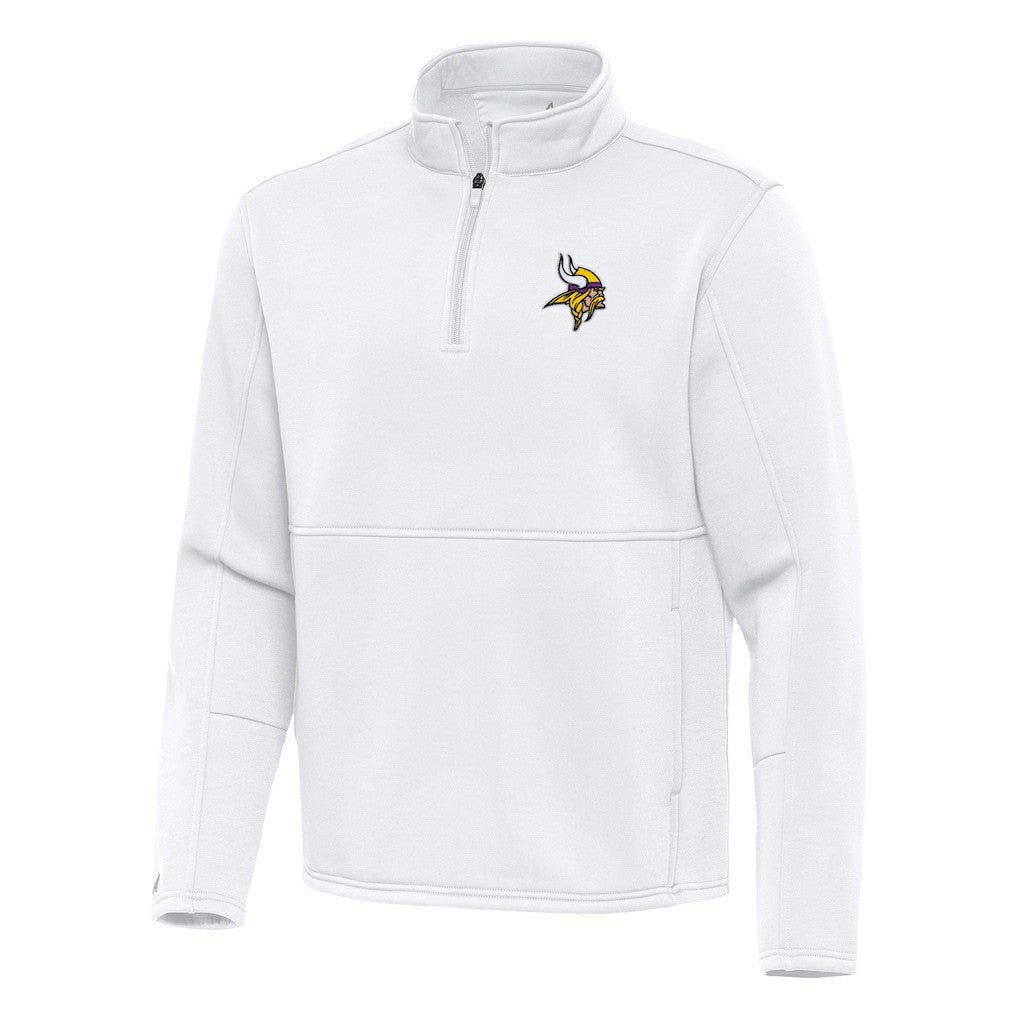 NFL Minnesota Vikings Antigua Twist Quarter-Zip Pullover Jacket
